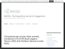 Tablet Screenshot of baxsa.com